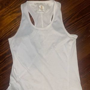 Tracksmith cream tank sz small